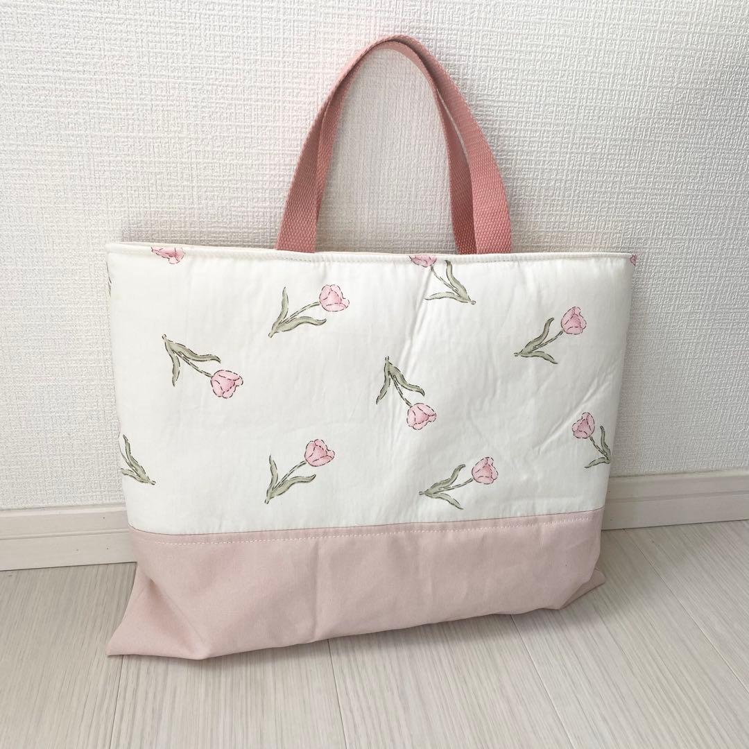 【送料無料】入園入学3点セット(手書き風チューリップ)