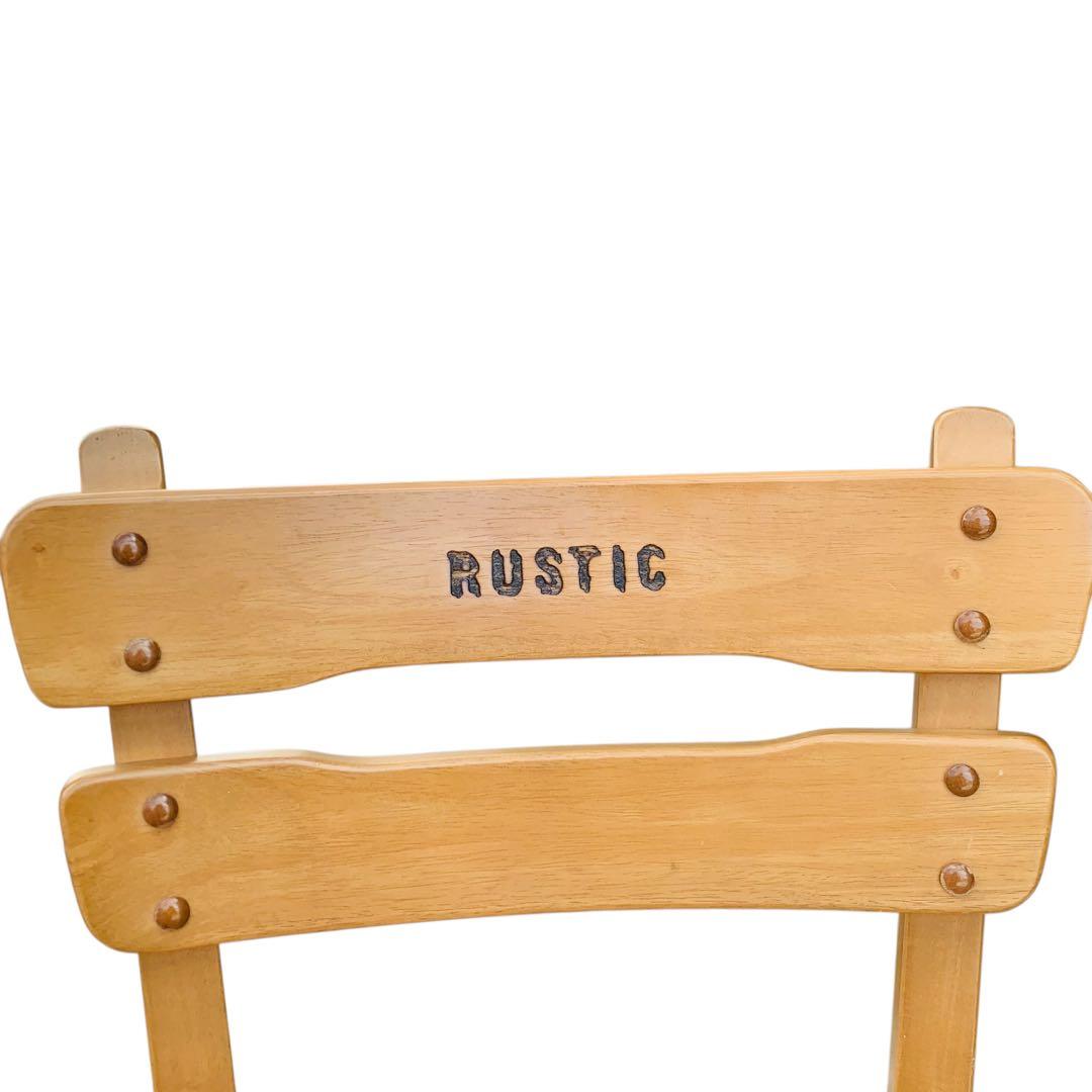 美品‼️karimoku RUSTIC ダイニングチェア 2脚セット