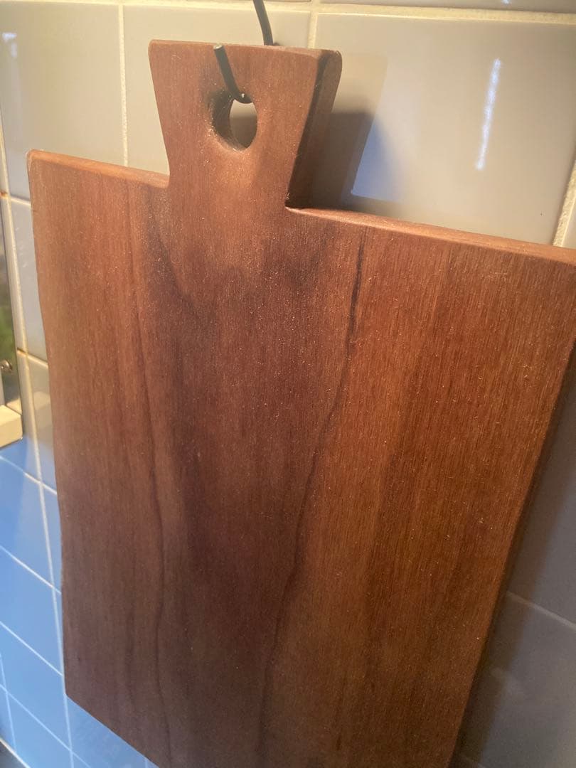 送料込○希少ブラックウォールナット天然木まな板カッティングボード