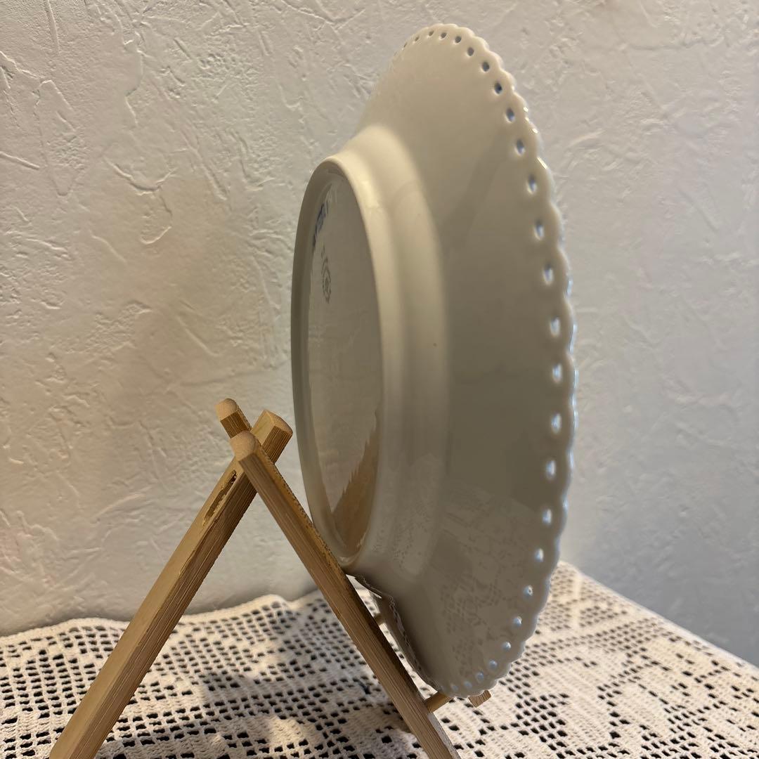  ブルーフルーテッド フルレース 19cm 1枚