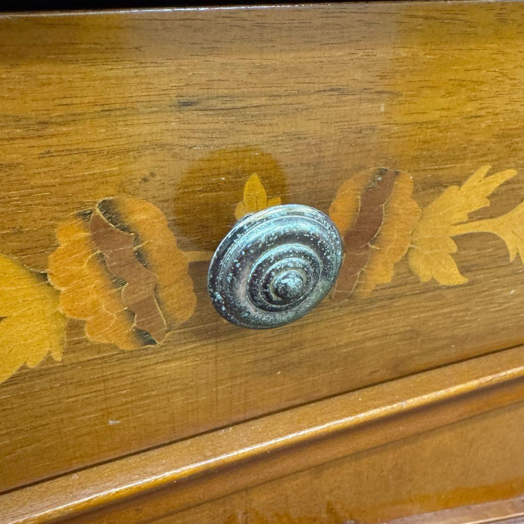 FP PASI　イタリア　アンティーク　サイドボード　キャビネット　象嵌　大理石