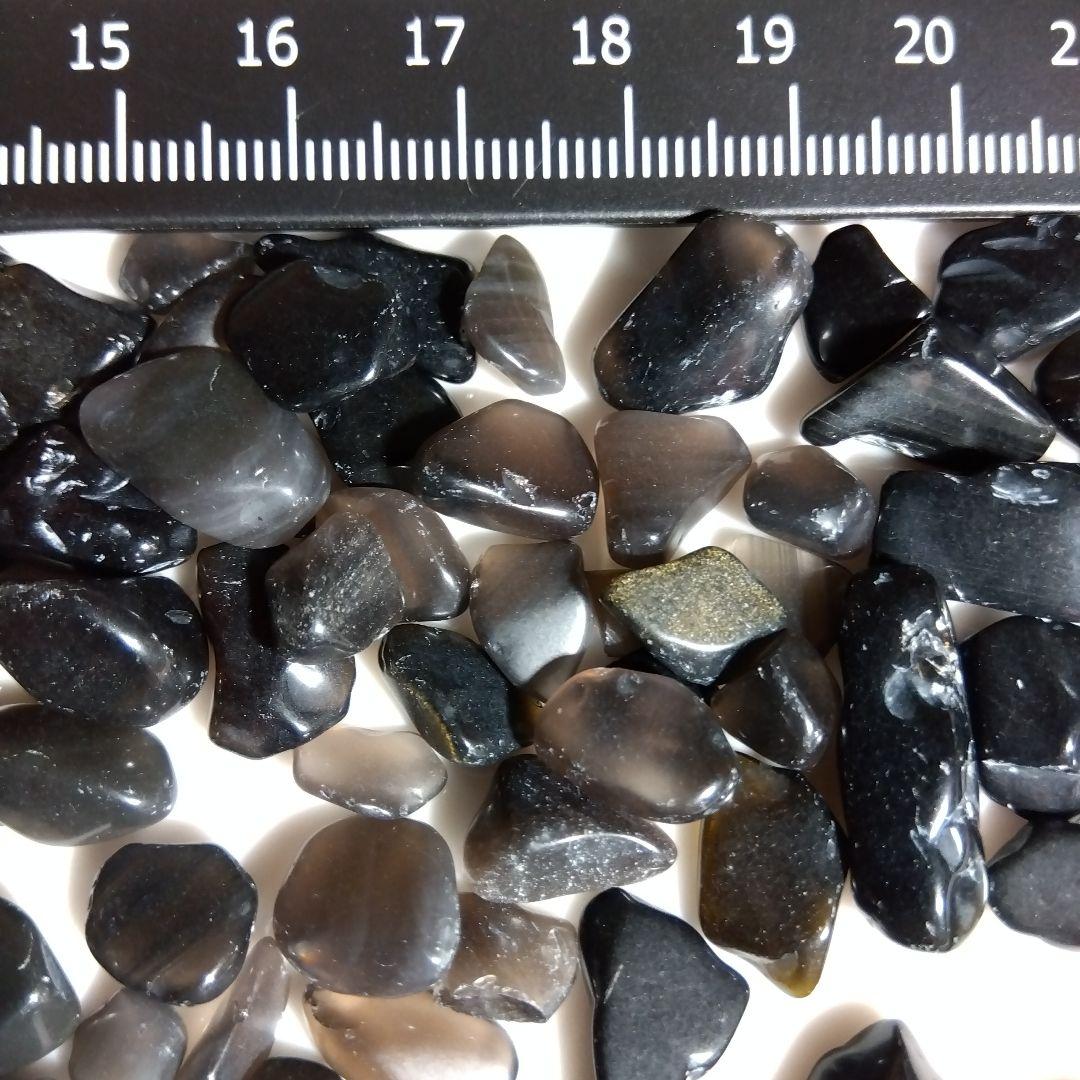 在庫整理特価　黒水晶　モリオン　さざれ　10kg　天然石　さざれ石　細石　大量