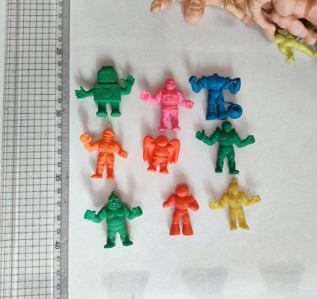 キン肉マン消しゴム　たくさん！