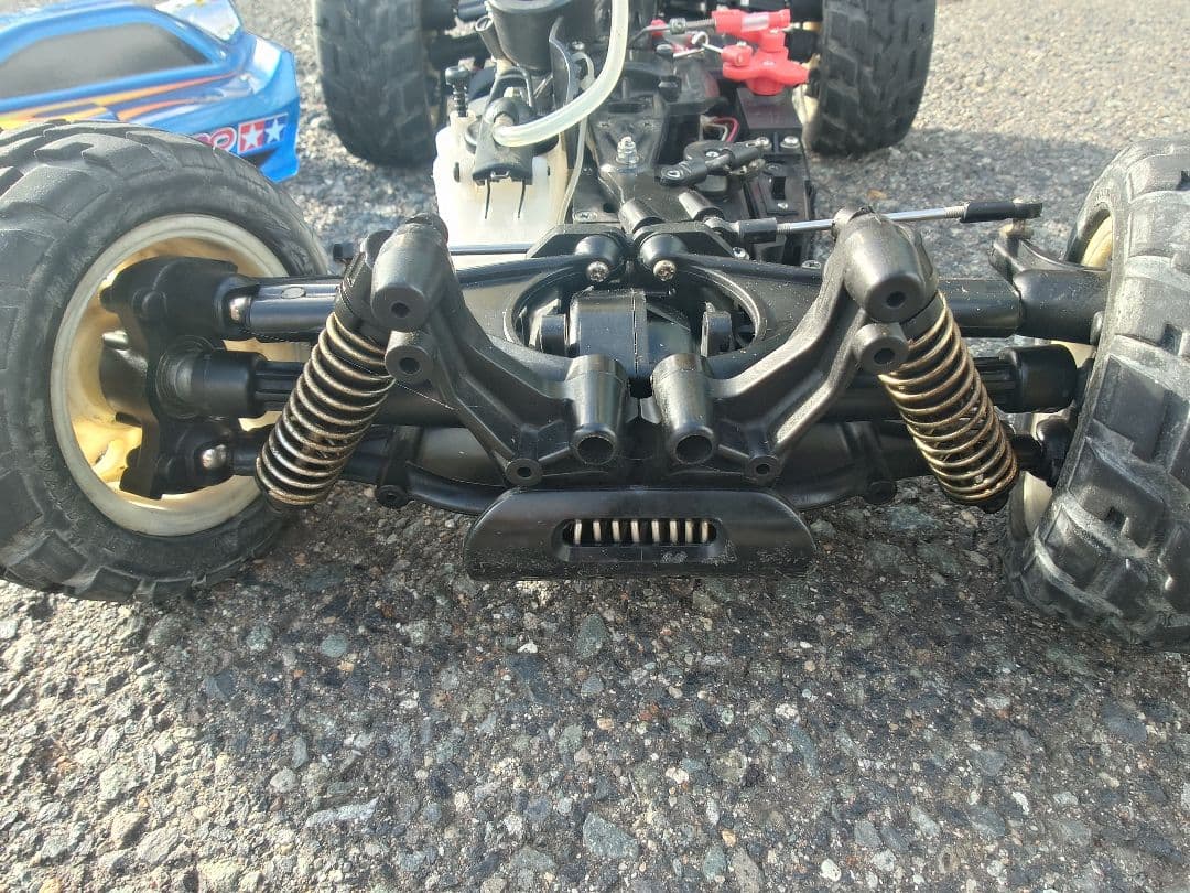 1/10タミヤ4WDエンジンバギー即走行可