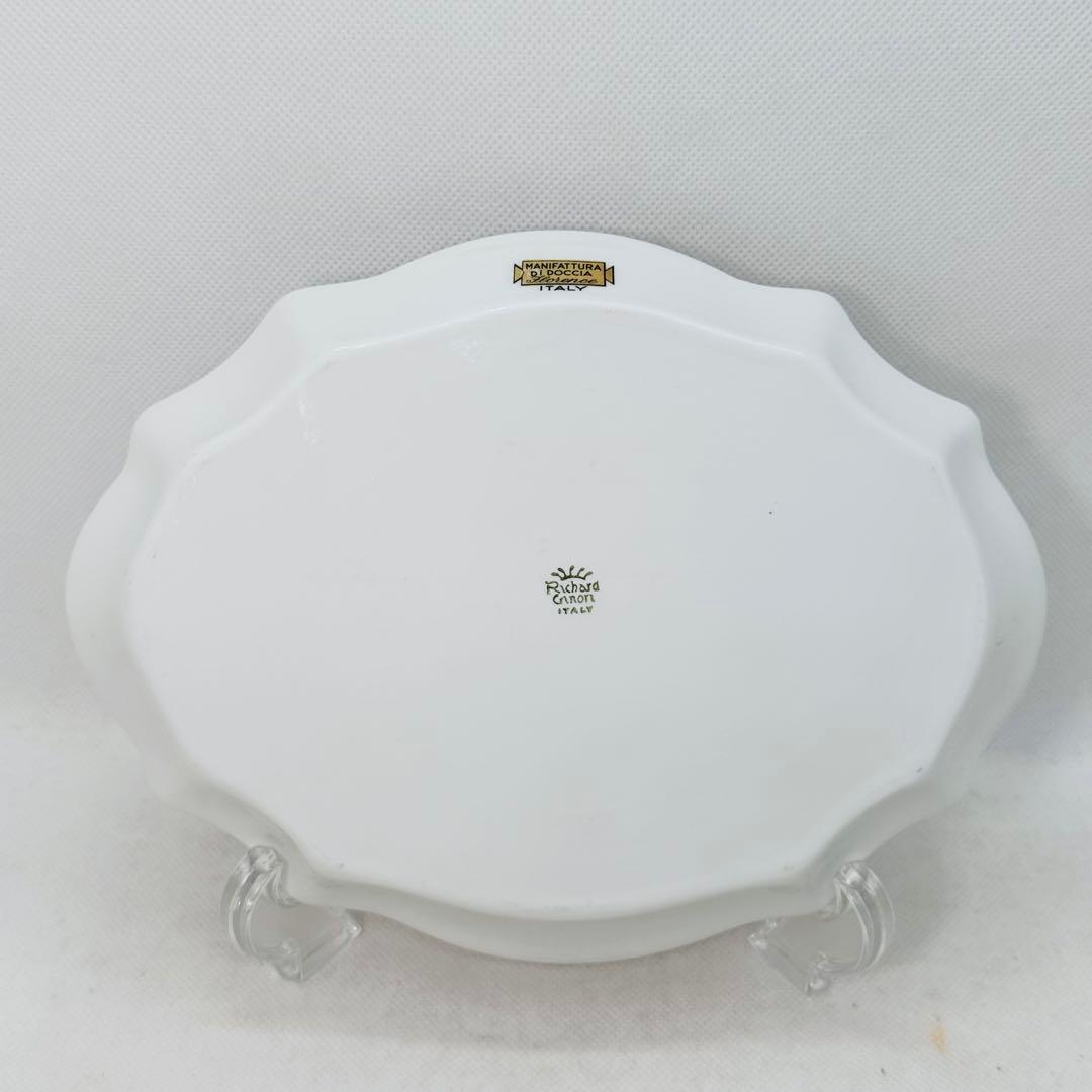 リチャード・ジノリ アンティック・ローズ トレイ オーバル 2枚セット