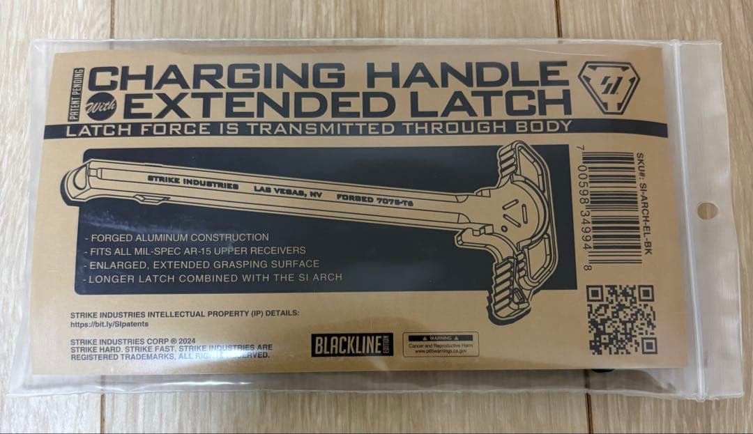 チャージングハンドル AR-15 ストライクインダストリーズ