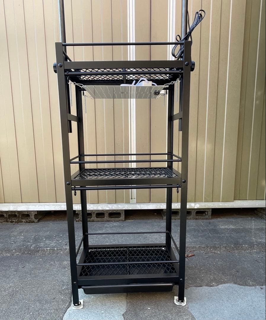 植物棚　アイアン　コンパクトタイプ　アイアン植物棚　シェルフ　tig溶接製作