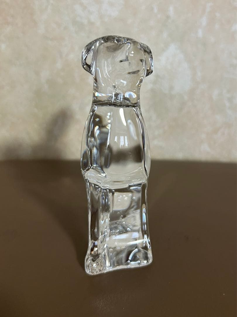 バカラの干支シリーズ犬の置物