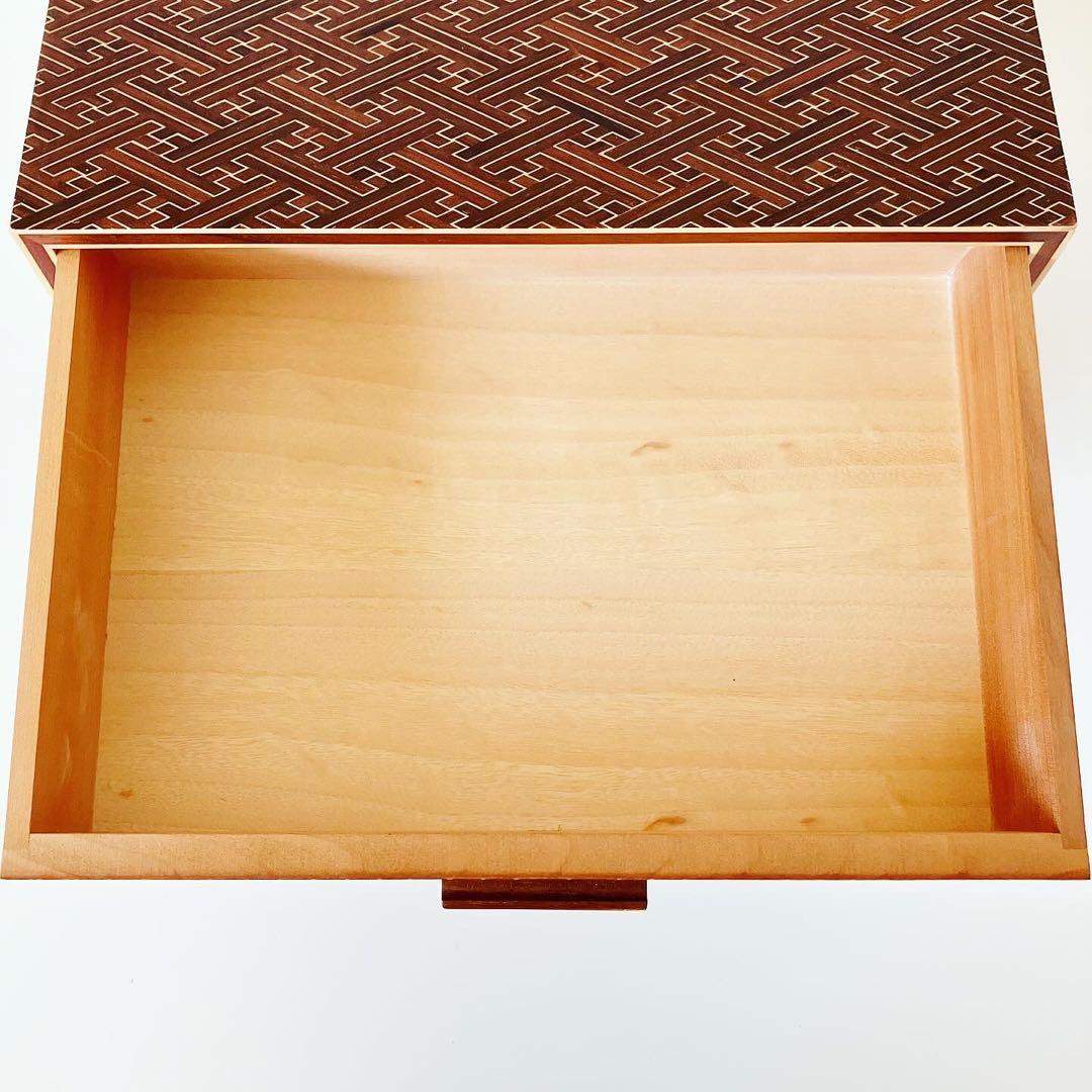 寄木細工　引出し　小物入れ　箱根　伝統工芸品　置物　小物収納　インテリア雑貨