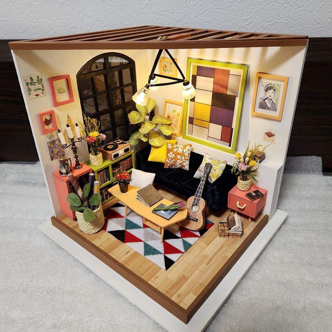 ミニチュアドールハウス【完成品】洋室