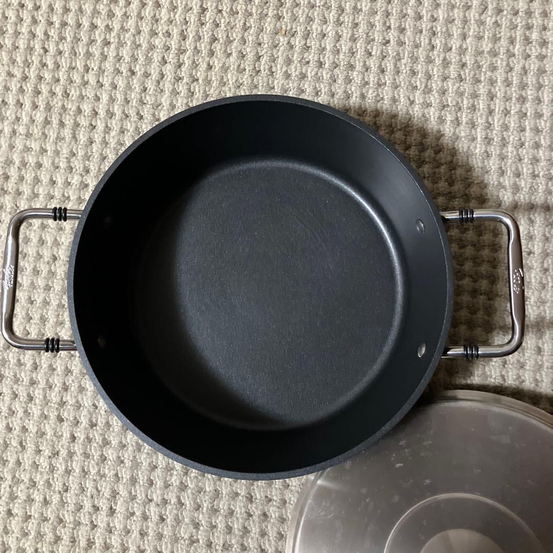 アマダントキャセロール　24㎝フィスラー　ステンレス 両手鍋