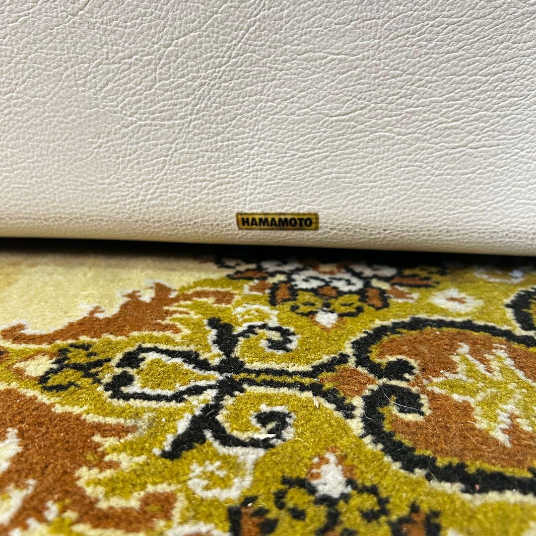 ꧁浜本工芸 HAMAMOTO꧂2-3人掛けレザーソファ インテリア リビング