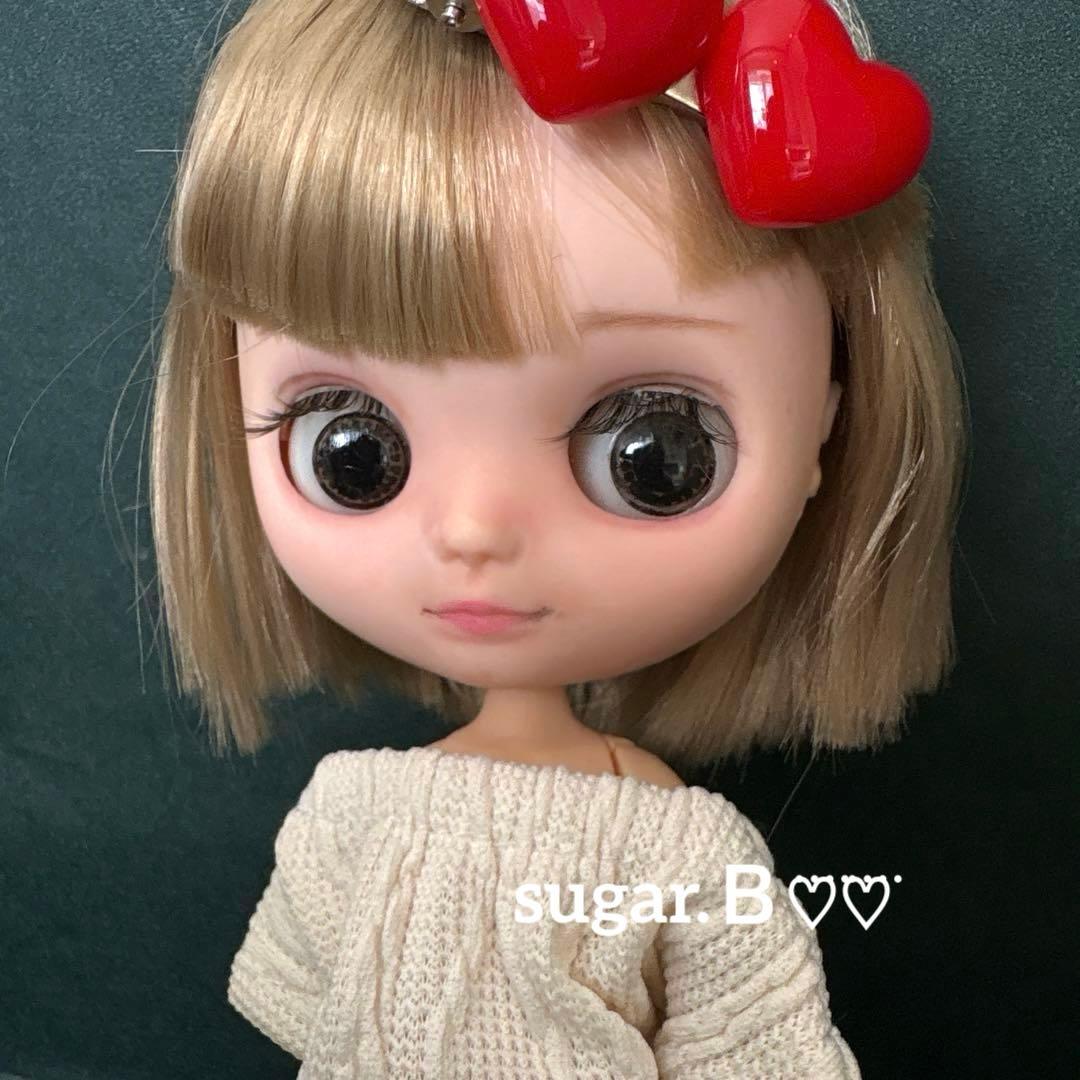 アイシードールカスタム❤︎ミディ❤︎ミルクティーボブ❤︎