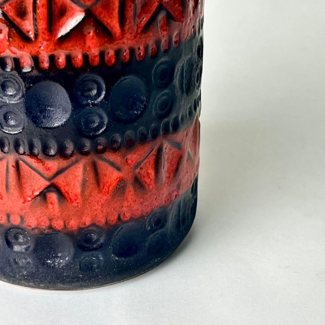 Fat Lava ファットラヴァ Bay Keramik 西ドイツ 花瓶 60s