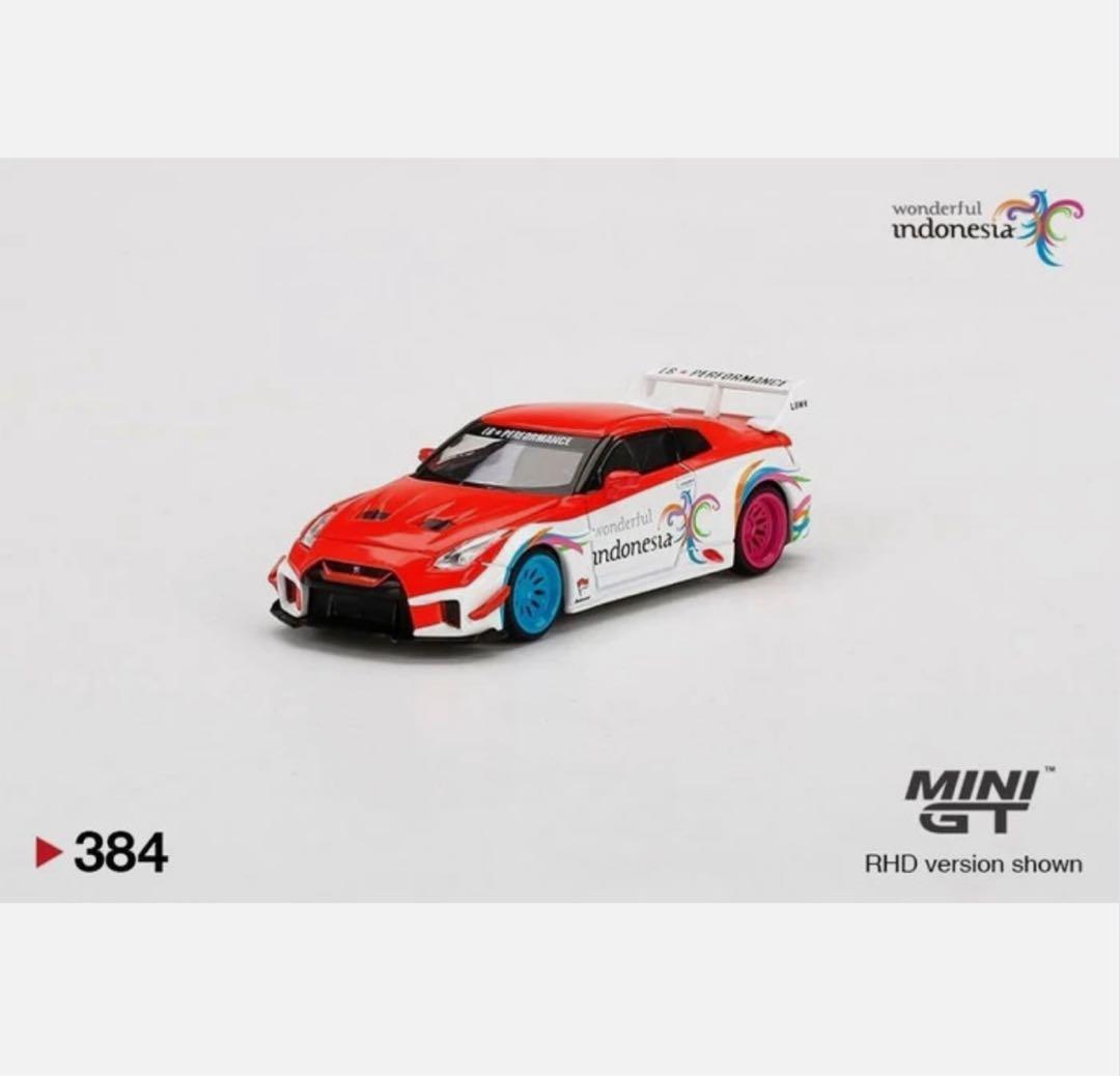 MINI GT 1/64 日産 GT-R R35 ワンダフルインドネシア 限定品