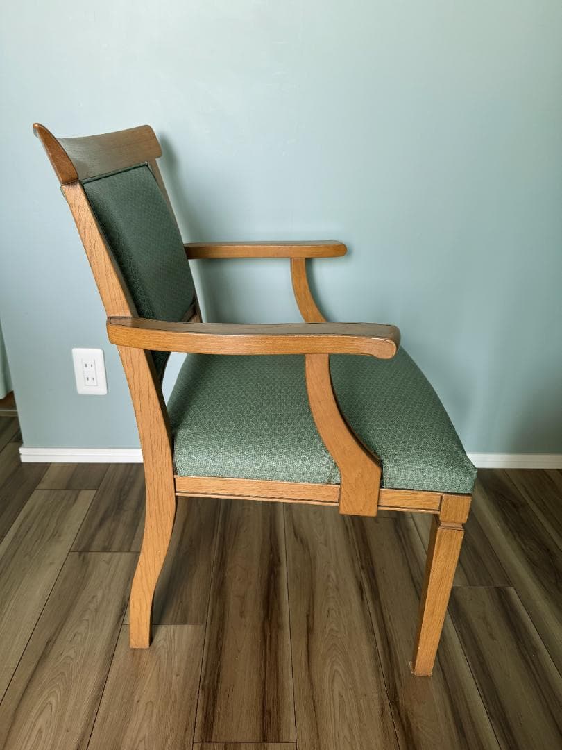 カンディハウス ダイニングチェア 木製アーム付き 椅子 C