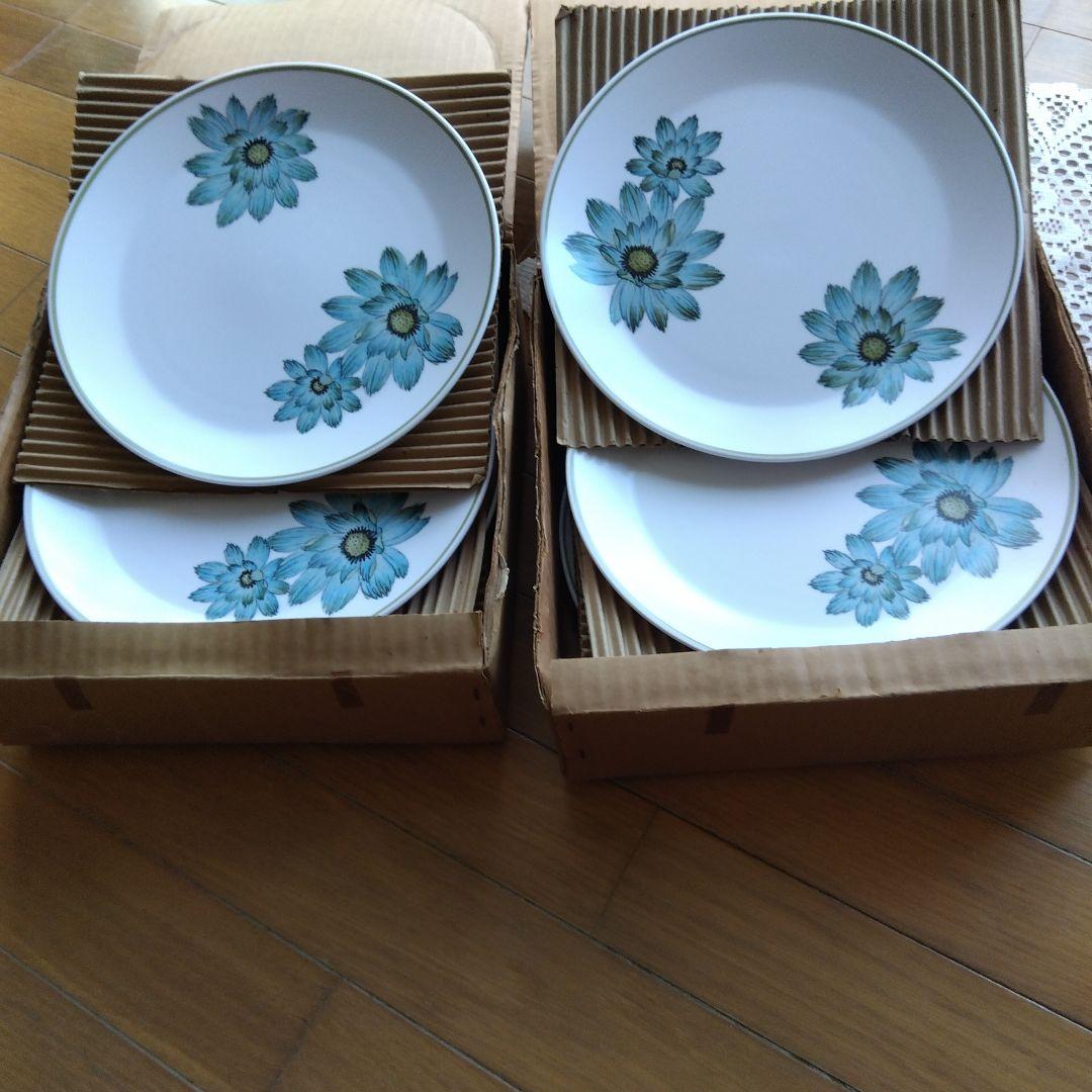 ノリタケ　DAYDREAM 青い花皿10枚セット洋食器まとめ売り