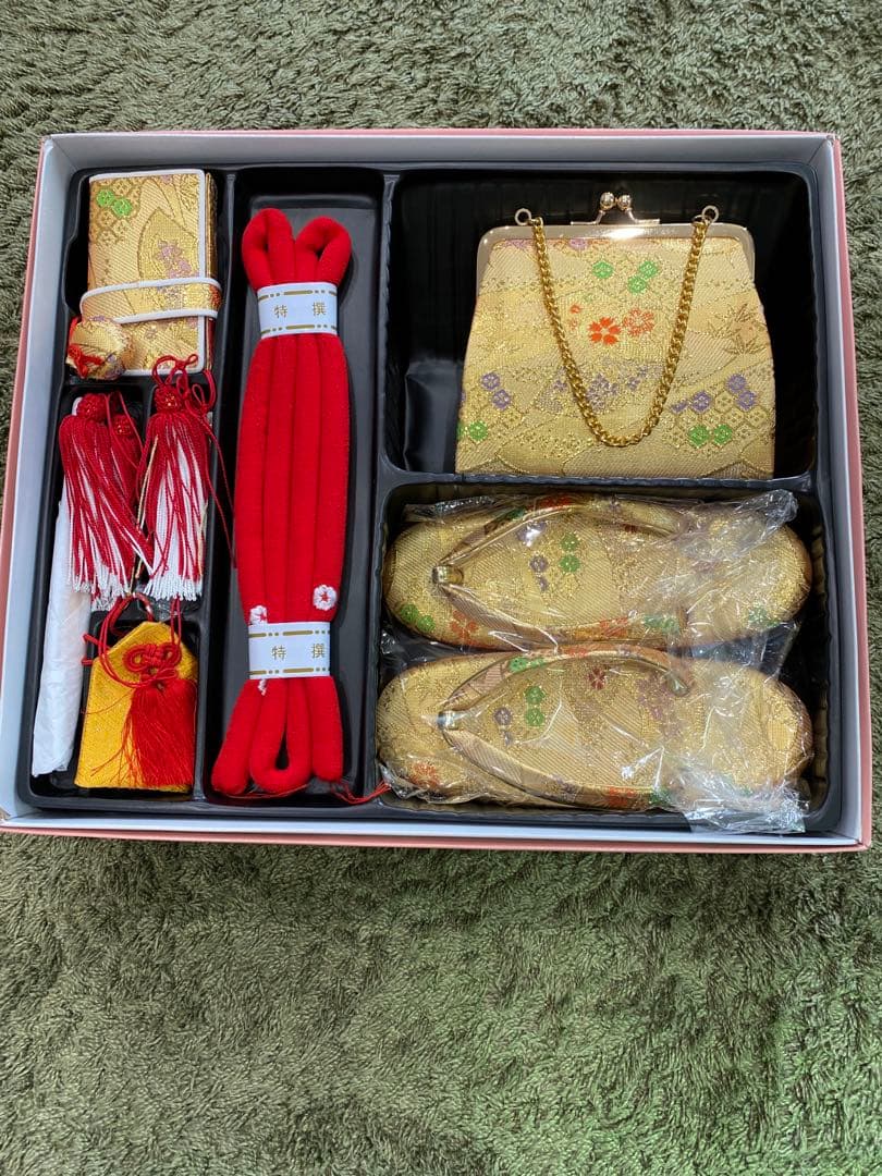 七五三 7歳 はこせこ 髪飾りセット