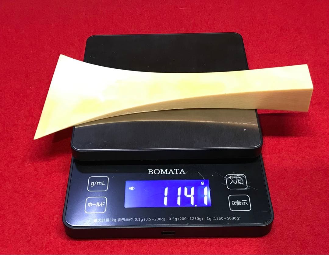 三味線撥114天然素材マンモス/三味線/弦楽器/バチ