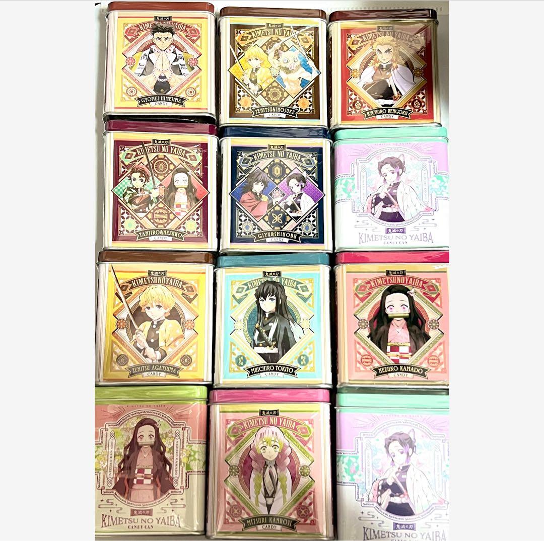 鬼滅の刃　公式　キャンディー缶コレクション　冨里奈央　胡蝶しのぶ　時透無一郎