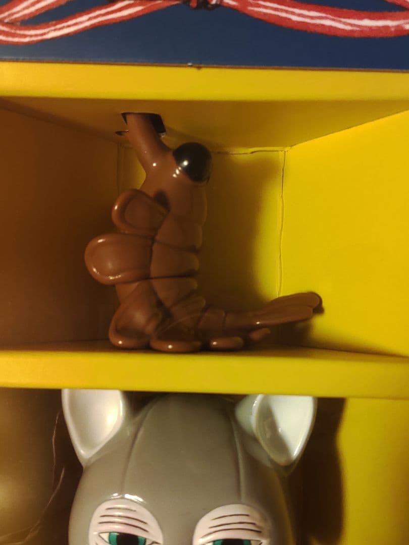 ヒグチユウコ ボリス雑貨店 フィギュア　ニャンコとアノマロのお人形