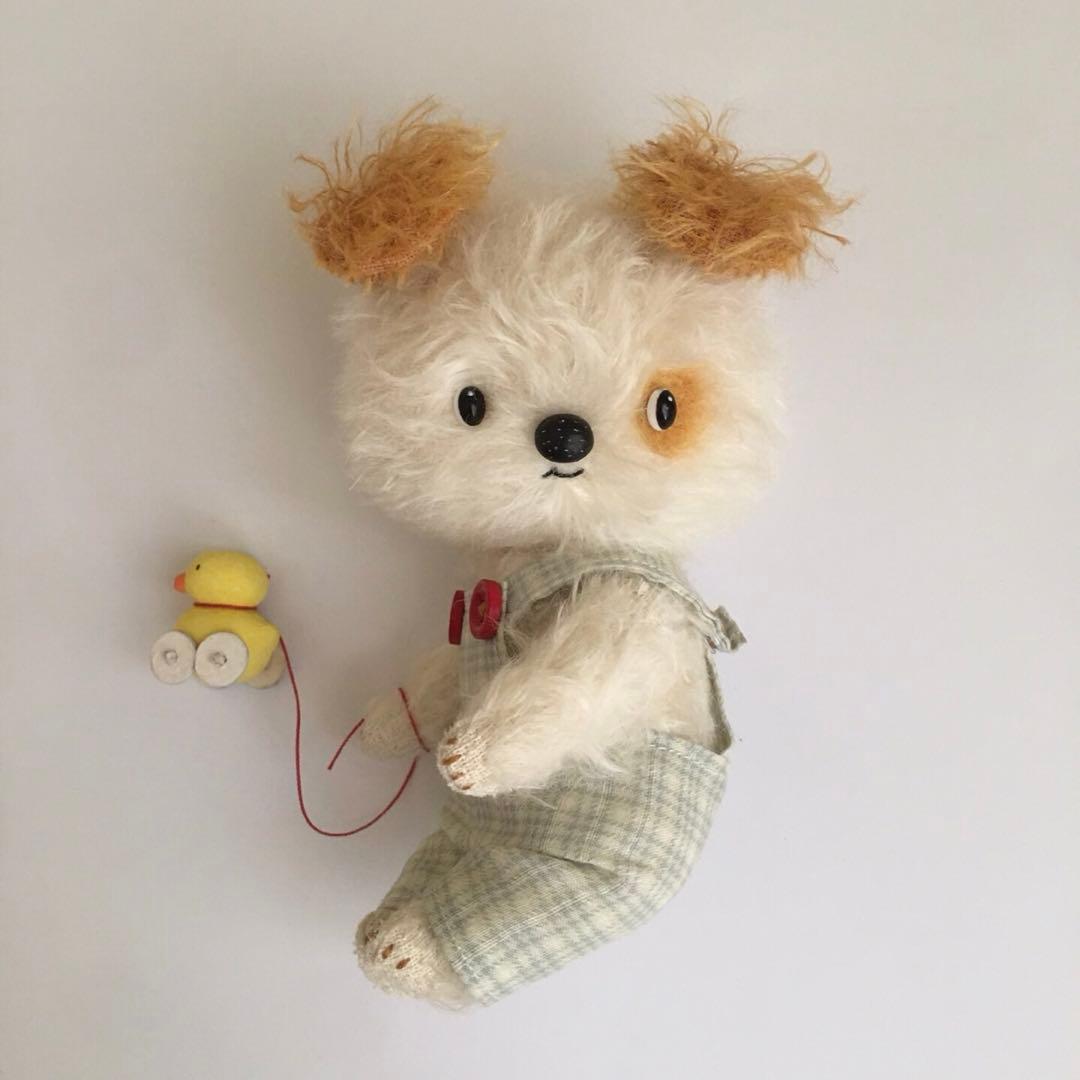 大好きなおもちゃシリーズ ワンワン兄弟 アーティストベア 海外作家様 ぬいぐるみ