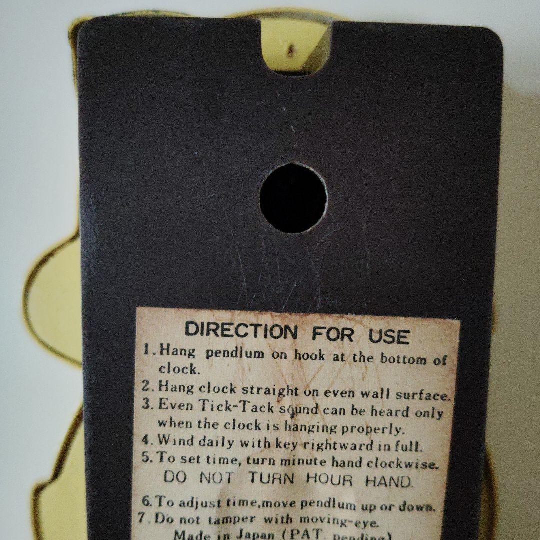 希少ヴィンテージ時計　ファンシークロック　振り子時計