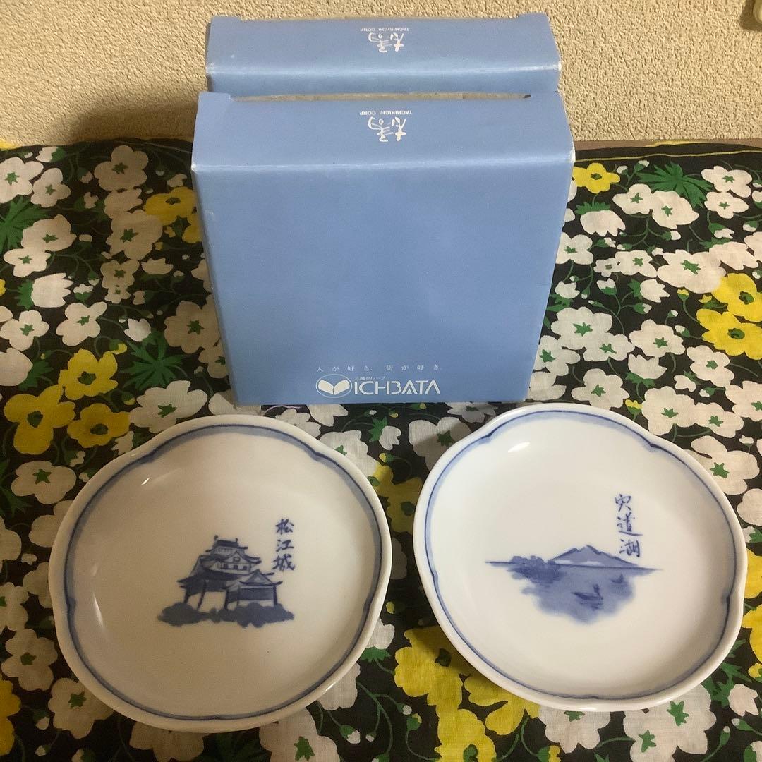 ⭐️【島根県松江市】　松江一畑百貨店　ICHIBATA 風景画皿 12箱(24枚)