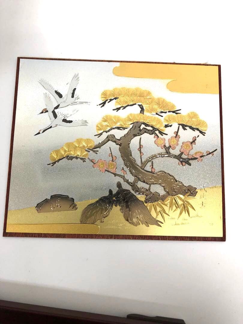 純銀　置物　高砂人形　武比古作　ジャンク