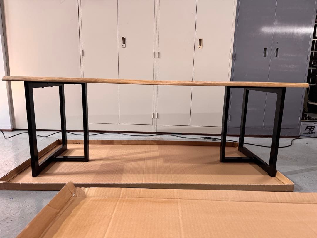 無垢オーク材ダイニングテーブル