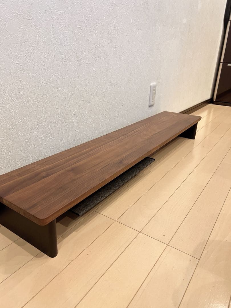 【新品】WORLD GADGETS アメリカンウォールナットデスクシェルフ