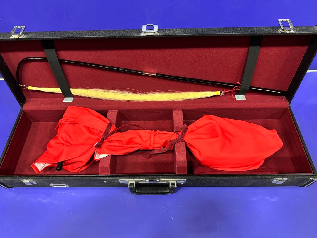 5色のクレヨン★胡弓 和胡弓 小胡弓 高級和胡弓セット ハードケース付き