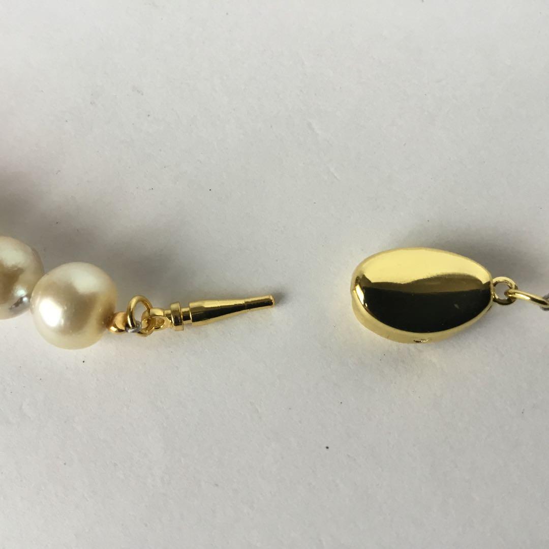 【パールネックレス★あこや本真珠★バロック★フォーマル★ハンドメイド★ネックレス