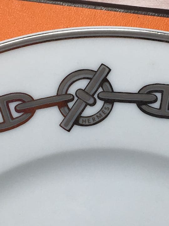 エルメス シェーヌダンクル プレート 2枚組