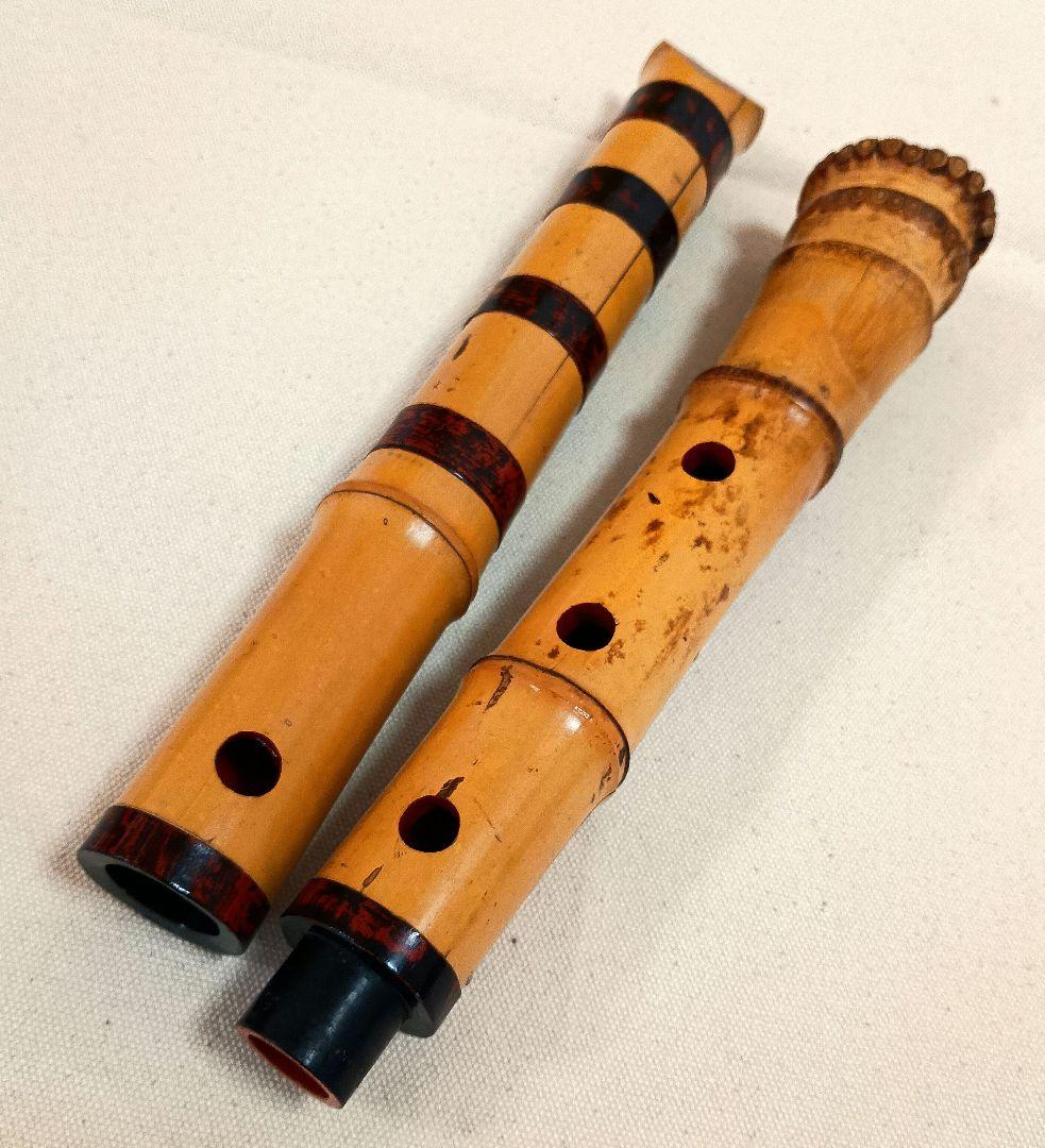 飯田雪洲作の最高級三印管！名製管師の一尺七寸管尺八☆