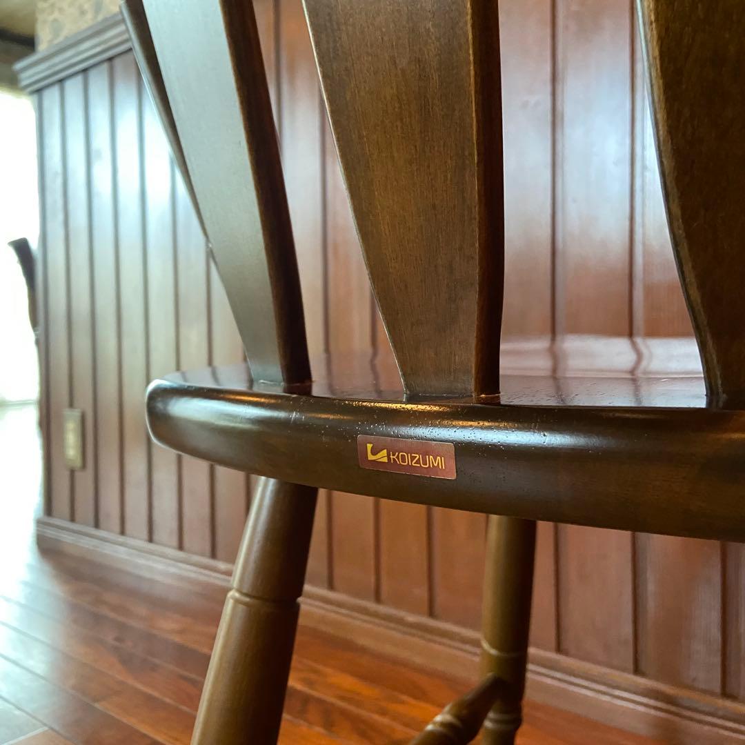 ウィンザーチェア　美品　天然木　ダイニングチェア　椅子