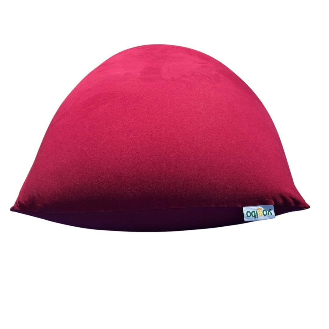 【美品】ヨギボー yogibo　ワインレッド ビーズクッション ヨギボーマックス