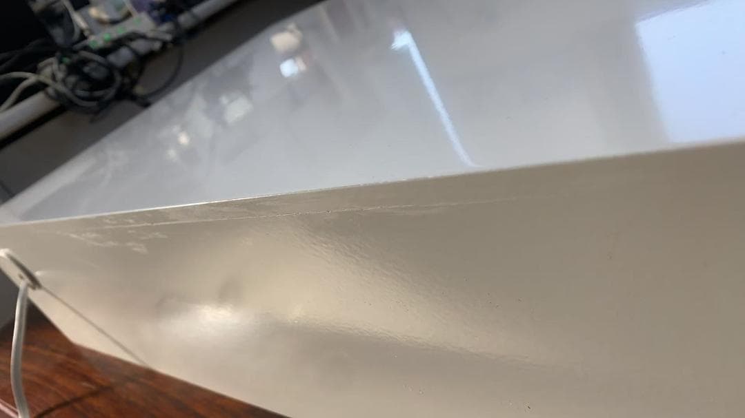 化粧台3点セット (机・鏡・椅子) 訳あり品写真をご確認J206-100-04