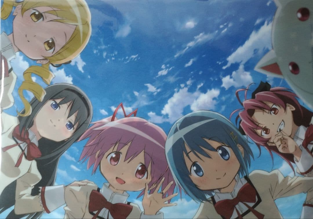 魔法少女まどか☆マギカ　クリアファイル　「ありがとう、そしてこれからもー。」