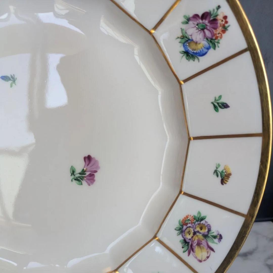 ロイヤルコペンハーゲン 高級ライン 24㎝ ヘンリエッテ 大皿 金彩 北欧食器