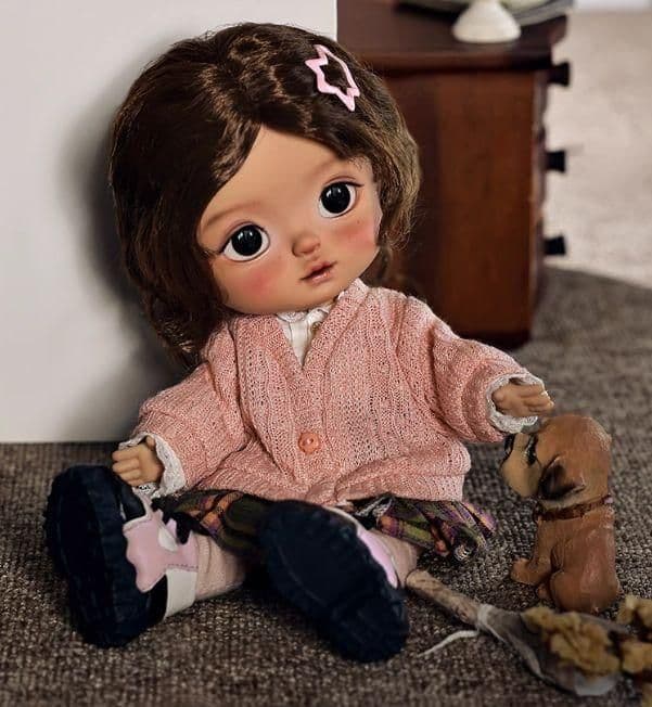 AX976 BJD 1/6 ドール本体 jelly 球体関節人形 ハンドメイド