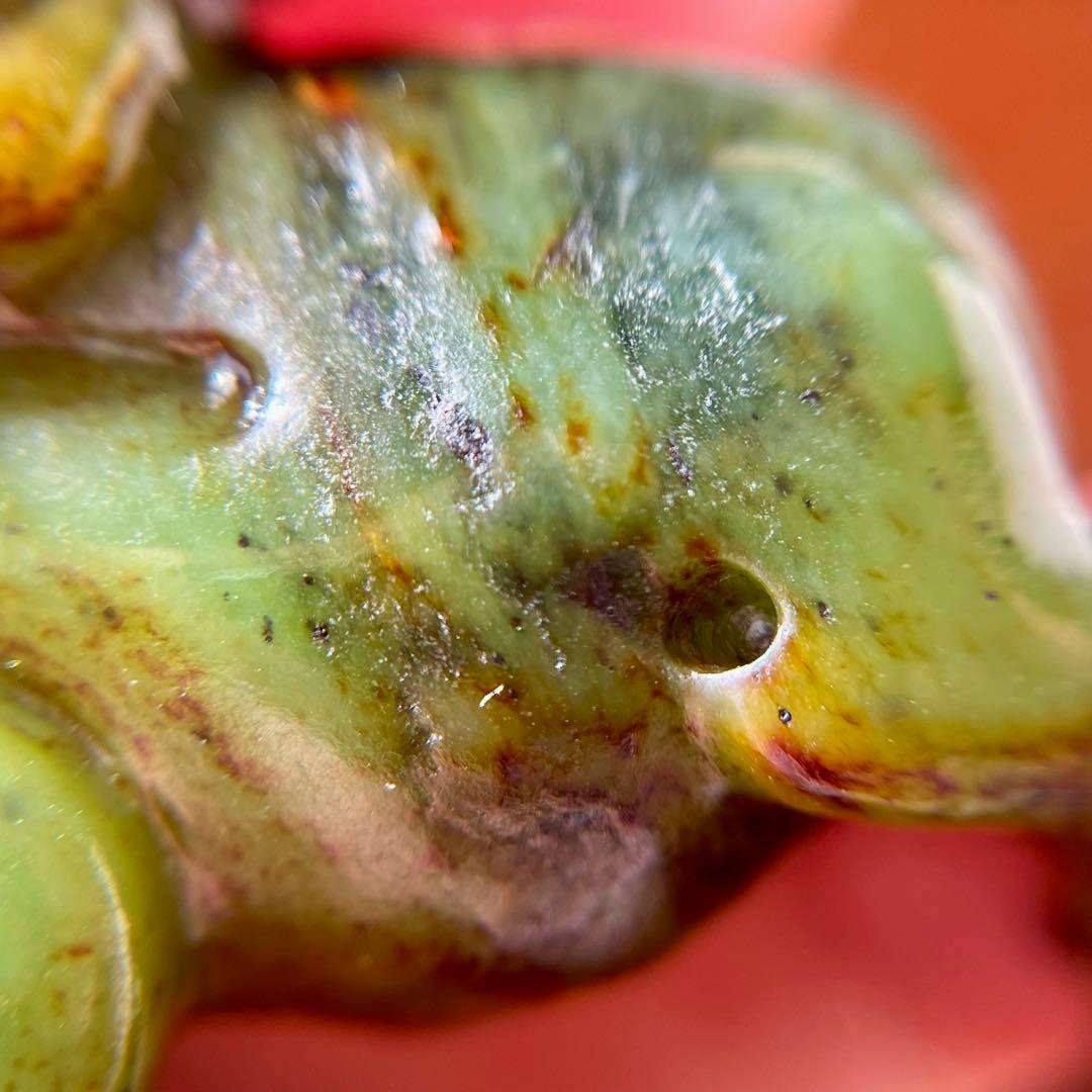 高品質 和田玉 碧玉 古翡翠 彫刻 羊 ネフライト 軟玉 アンティーク 希少品