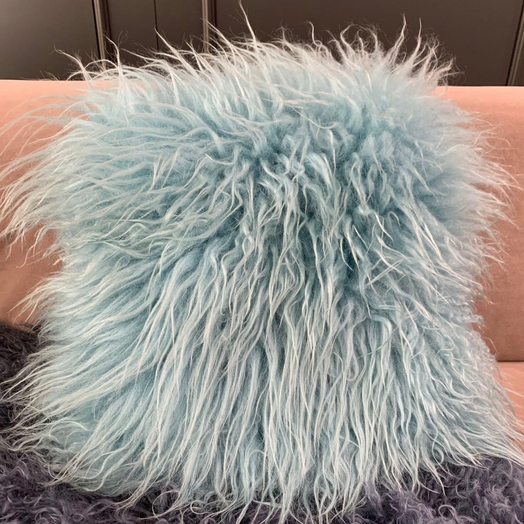 Dyreskinn シープスキン　クッション　ブランドジュリエ