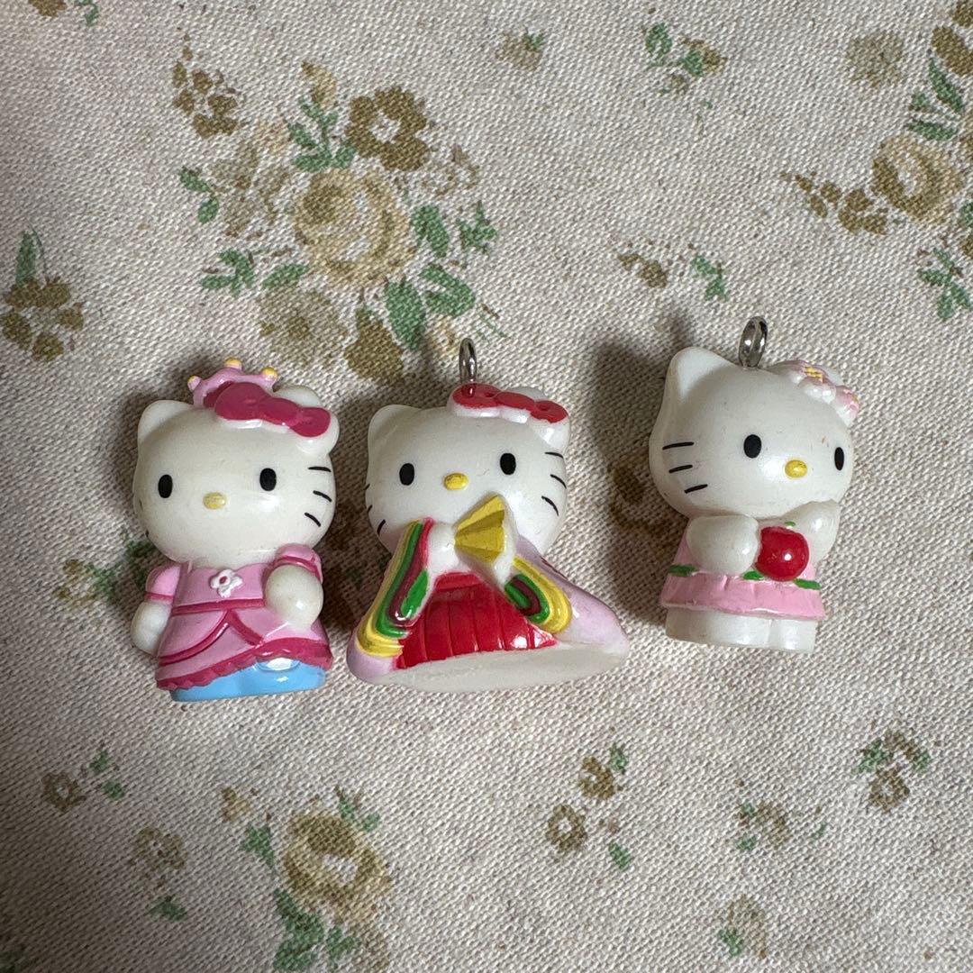 【used】キティ ダニエル ストラップ 平成レトロ 織姫 日焼け ハワイアン