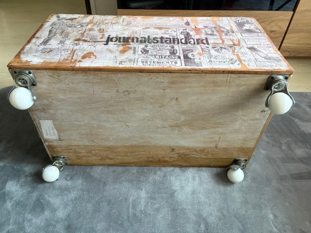 ジャーナルスタンダード ファニチャー ドリュー トイボックス 木箱