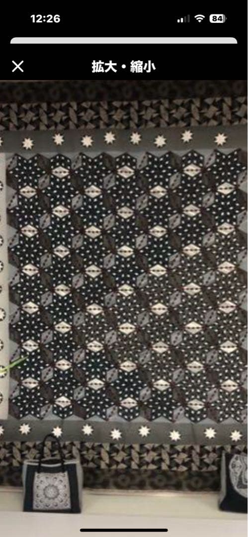 パッチワークタペストリー、ベッドカバー