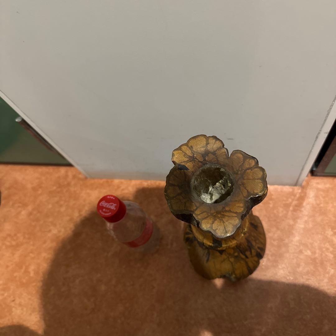 菊花木無垢 花瓶