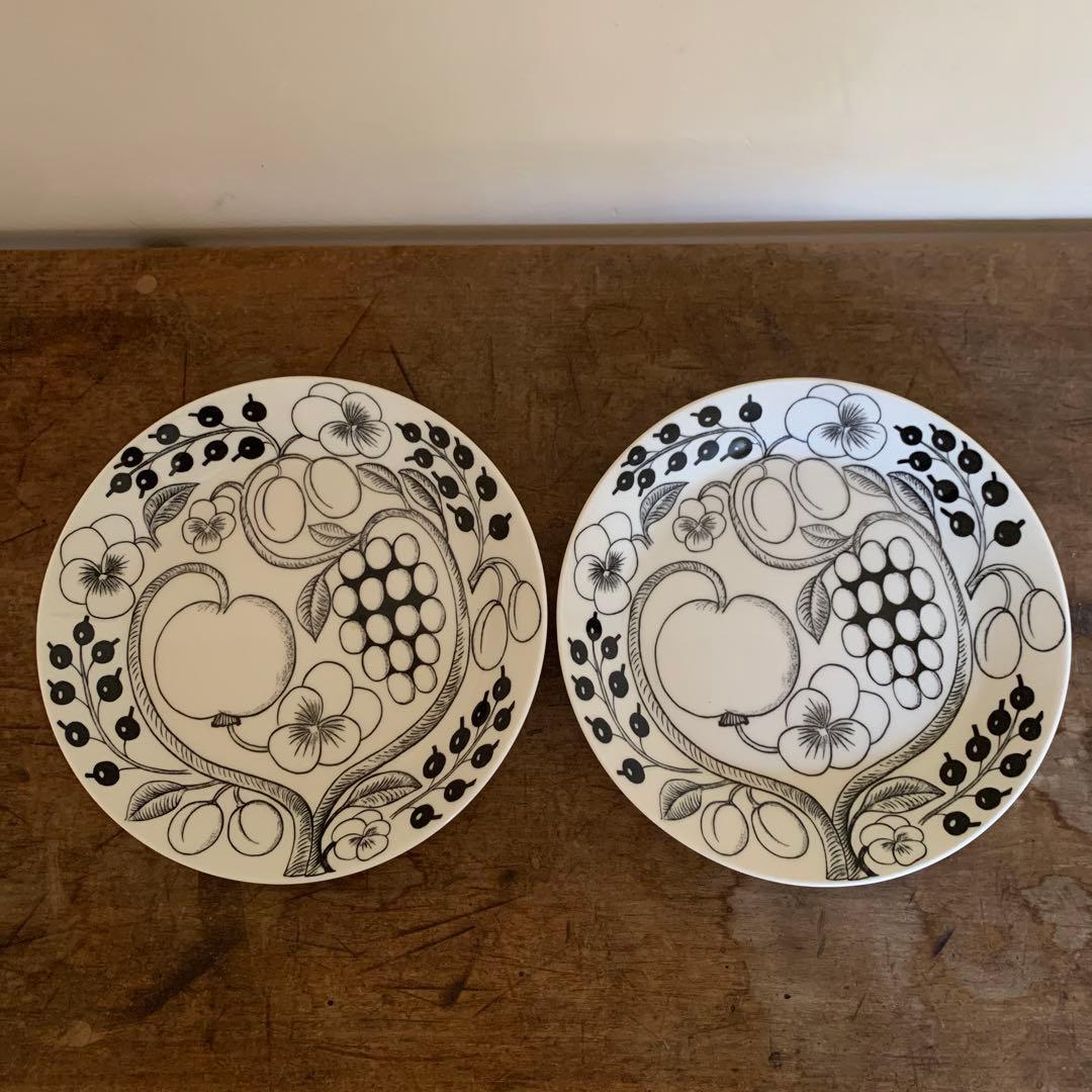 旧ロゴ　ARABIA アラビア　パラティッシ　ブラック 3種4点 箱付き