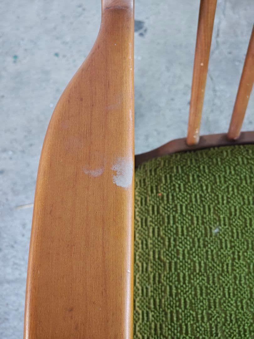 ②1960年代　カリモク　一人掛け　椅子　チェア　ソファ