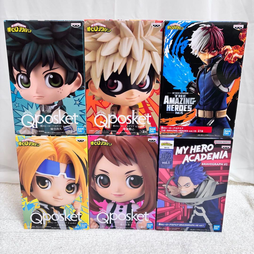 ヒロアカ フィギュア まとめ売り 11点 緑谷 爆豪 轟 心操 相澤 麗日 上鳴